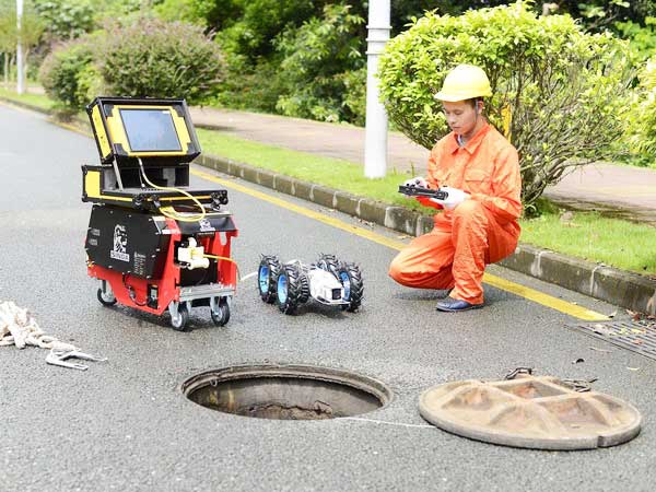 公坡镇管道机器人检测