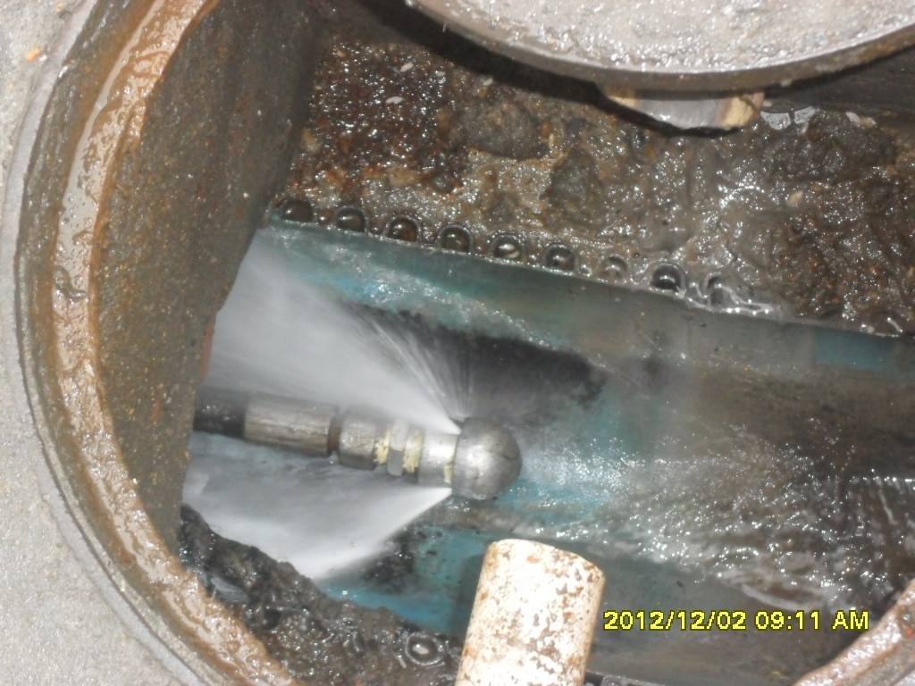 公坡镇污水管道高压清洗