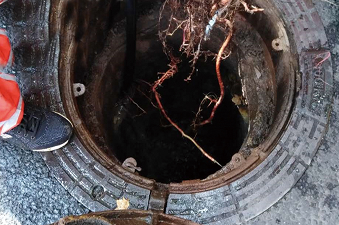 公坡镇管道预处理